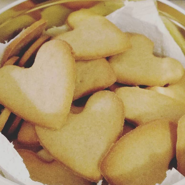 Biscuits cœur sarrasin sans gluten