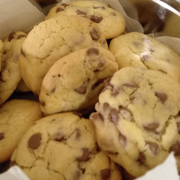 Cookies pépites de chocolat lait