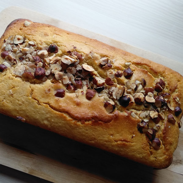 Gâteau citron noisette