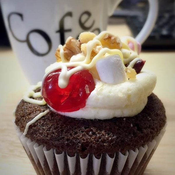 Cupcake rocky road 