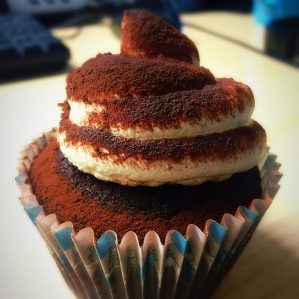 Cupcake tiramisu