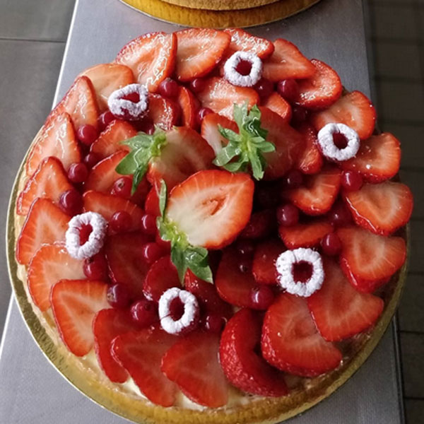 Tarte aux fraises